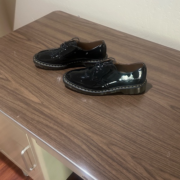 Limited Edition Dr. Martens x Undercover Jun Takahashi Black Patent Derby Shoes - Picture 3 of 7